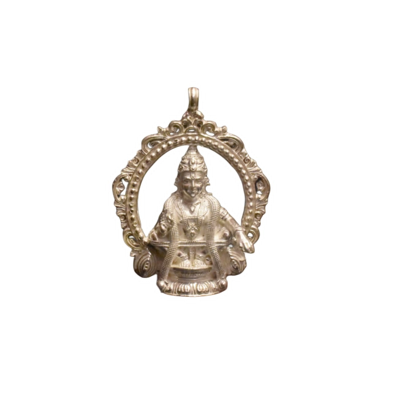 Pure Silver Ayyappa Swami Locket | ASP