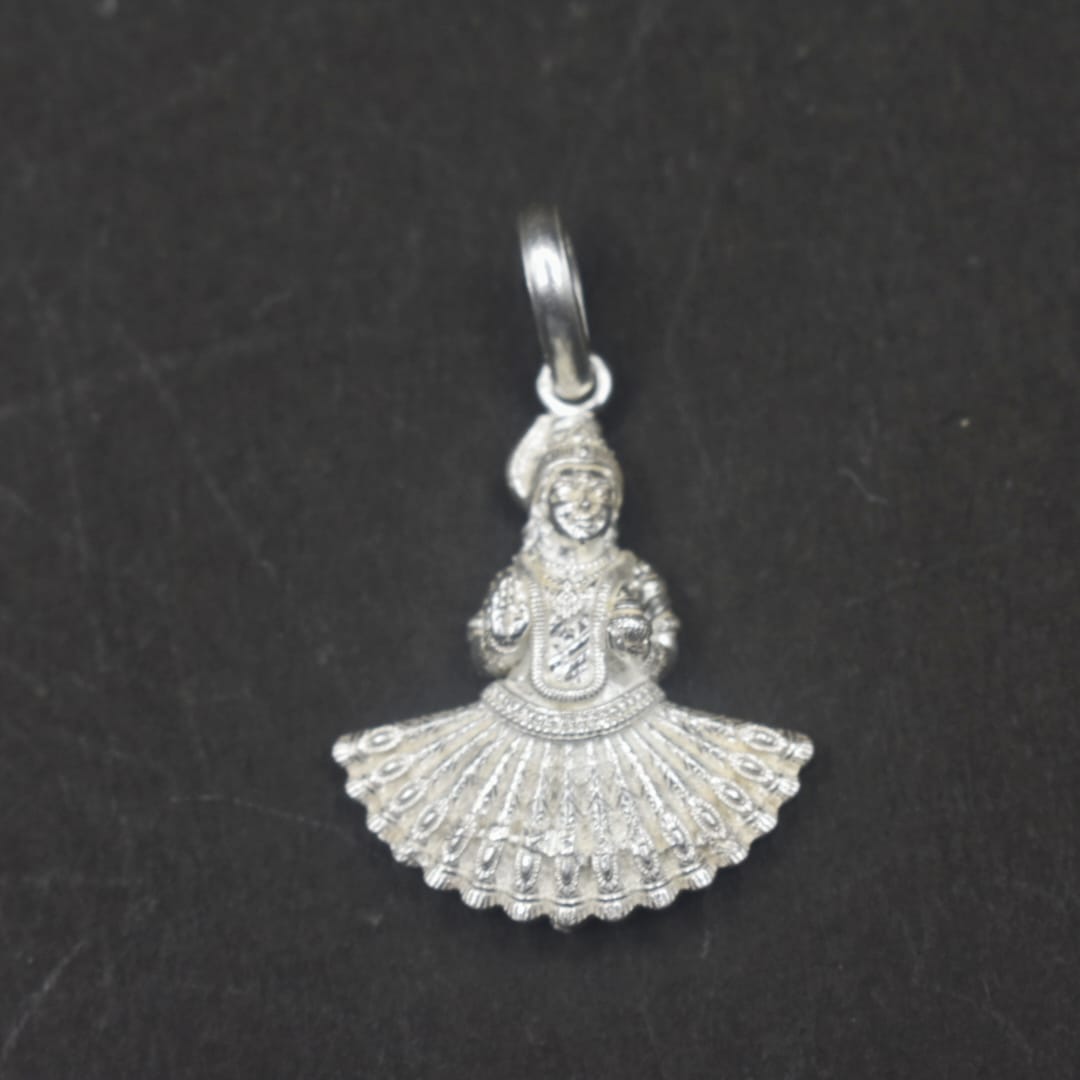 Pure Silver Balkampet Yellamma Locket
