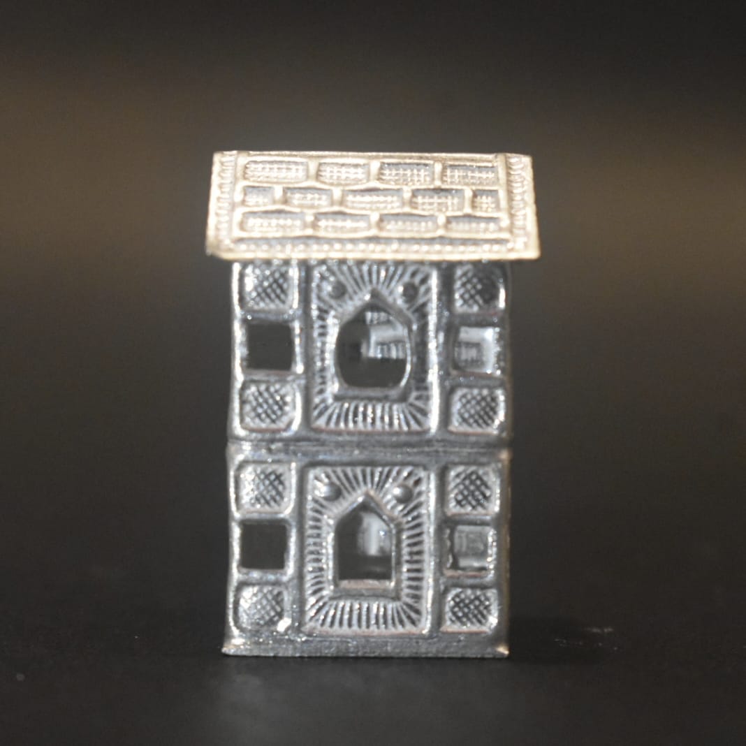 Pure Silver House/Hut for Vastu Shanti & Gift to God