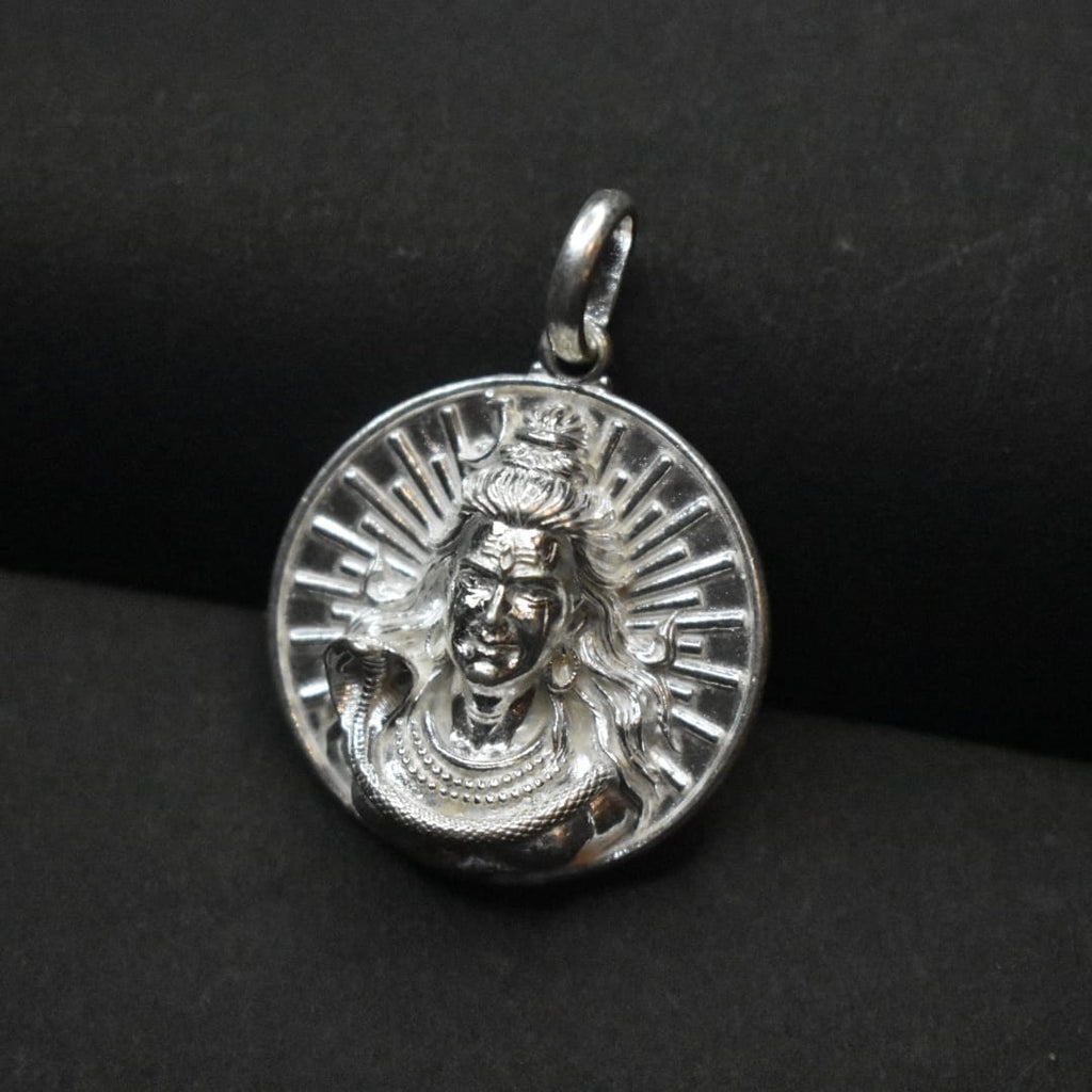 Pure Silver Lord Shiva Locket
