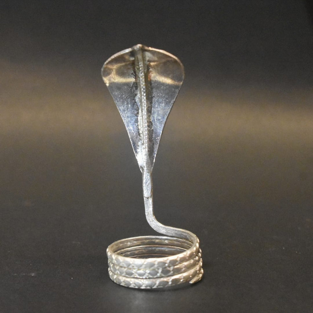 Pure Silver Nag Devta / Nag Padga Idol for Pooja