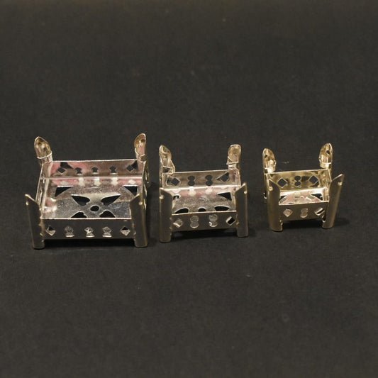 Pure Silver Swing for God Offering - Uyyala/Jhula/Palna/Tottilu 
