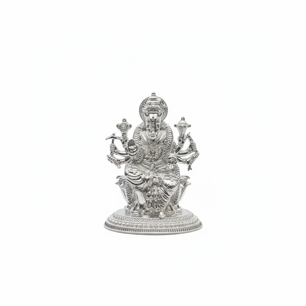 Pure Silver Varahi Devi Idol 