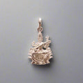 Saraswati Silver Pendant 