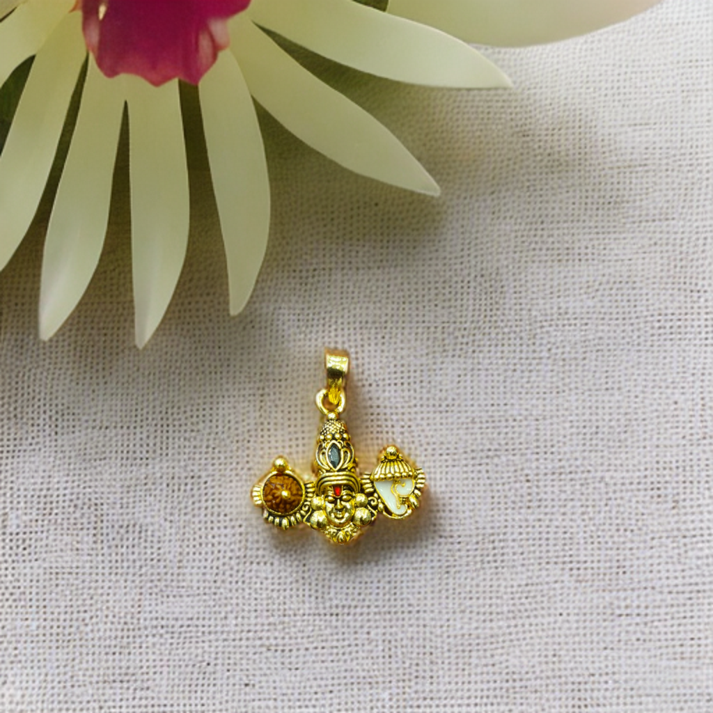 Shankh Chakra Balaji Locket