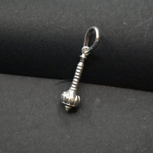 Silver Hanuman Gada Locket