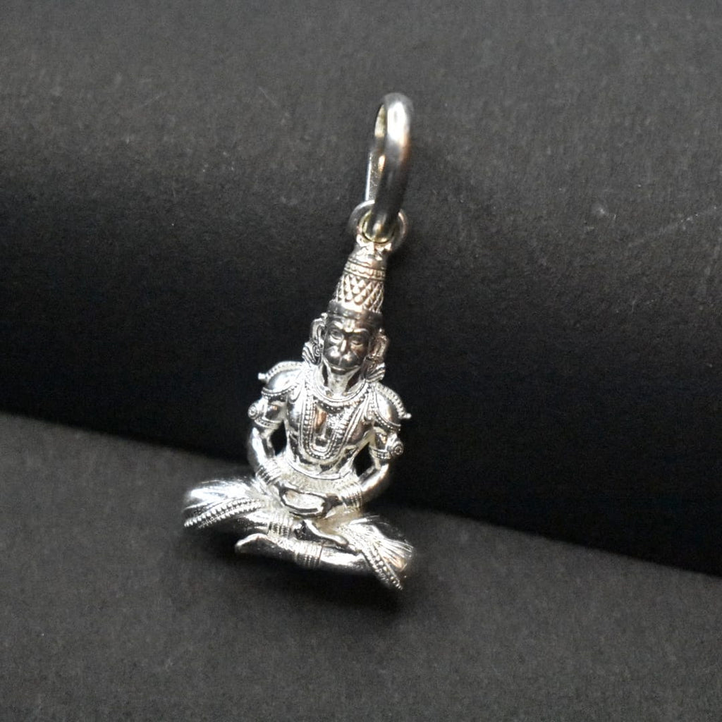 Silver Hanuman Locket