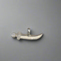 Silver Knife Sword Locket