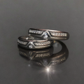 Sterling Silver Couple Ring 