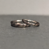 Forever Linked Adjustable Sterling Silver Couple Rings - Comfort Fit