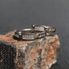 Elegant Sterling Silver Couple Rings - His and Hers Matching Set