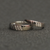Premium 92.5 Sterling Silver Couple Rings - Matching Set for Couples