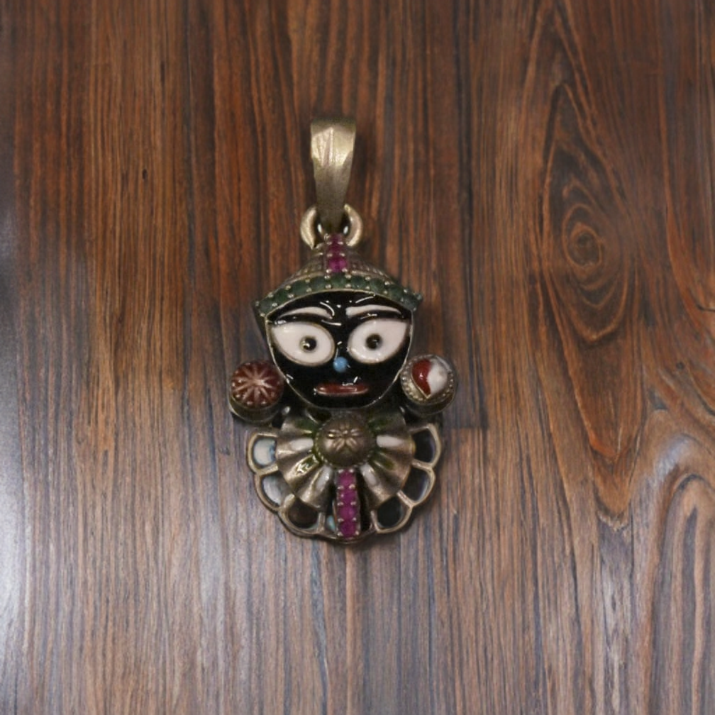 92.5 Silver Lord Jagannath Pendant