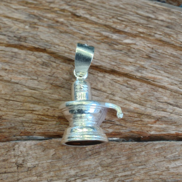 Premium Silver Shiv Lingam Locket - 2.5g