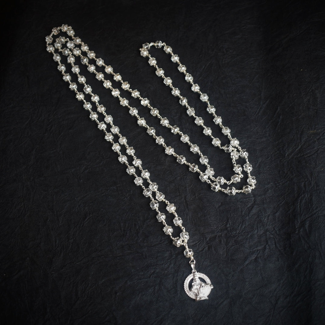 Sphatik Beads Ayyappa Mala