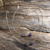 Sterling Silver Evil Eye Beaded Anklets