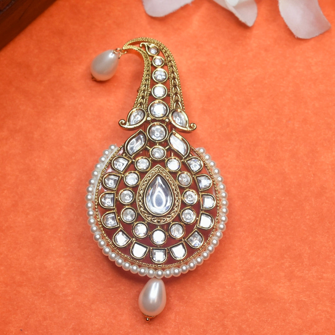 Stunning Asp Kundan Kalangi for Groom