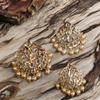 Traditional Polki 24K Gold Plated 3 Pcs Jada Billau Set