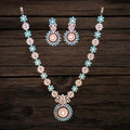 Turquoise Victorian Necklace Set By Asp Fashion Jewellery