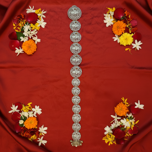 Yashi CZ Diamond Bridal Jada Bila | South Indian Hair Jewellery