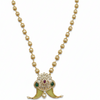 Zircon Puligoru Locket with Pearls Chain for Groom