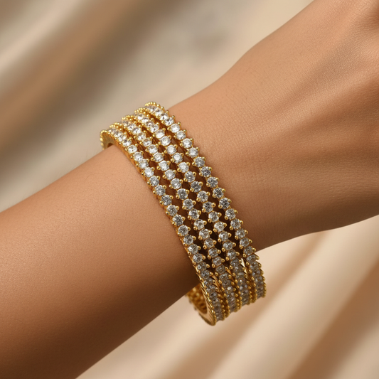 AD Bangles - 4 Bangles Lifestyle Wrist Shot