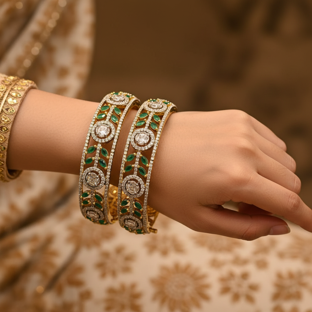 American Diamond Bangles