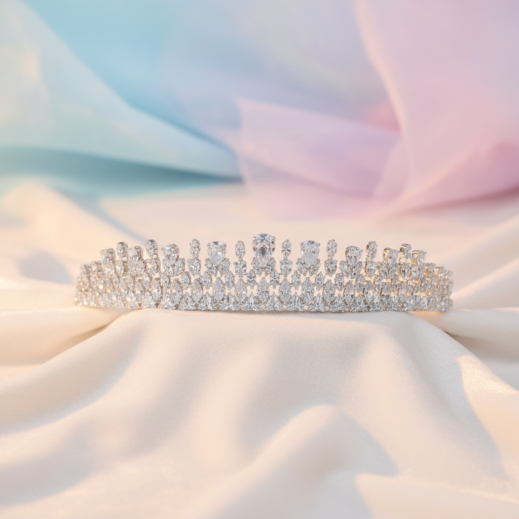 American Diamond Birthday Tiara Lifestyle