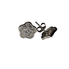 "Dazzle in Elegance: 92.5 Silver Stud Earrings Sparkling with American Diamonds"