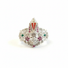 Balaji Silver Ring - Front
