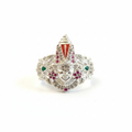 Balaji Silver Ring - Front