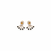 Black Stone Studs