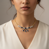 Blue Sapphire Choker Lifestyle