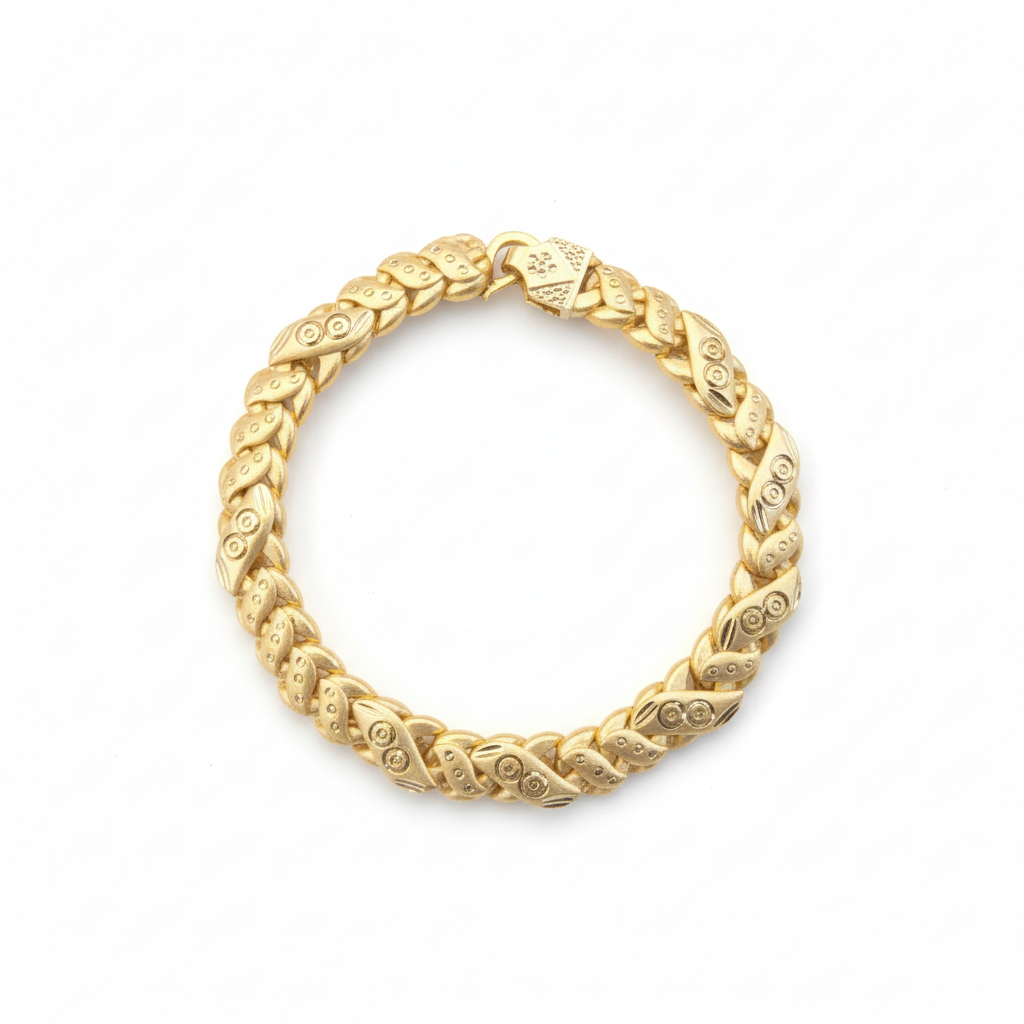 Bracelet Circular White Background