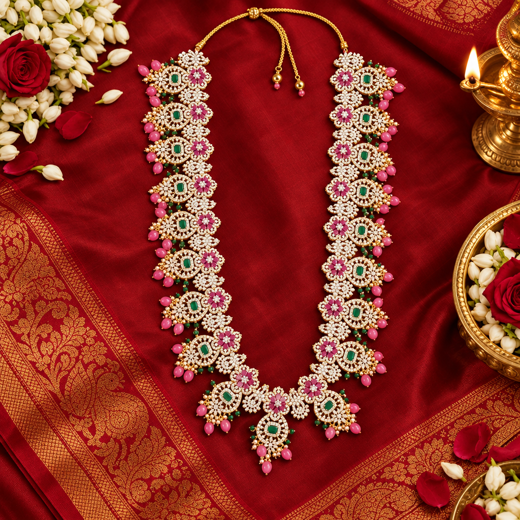 Bridal cultural flat-lay image
