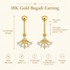 Bugadi earring specification image