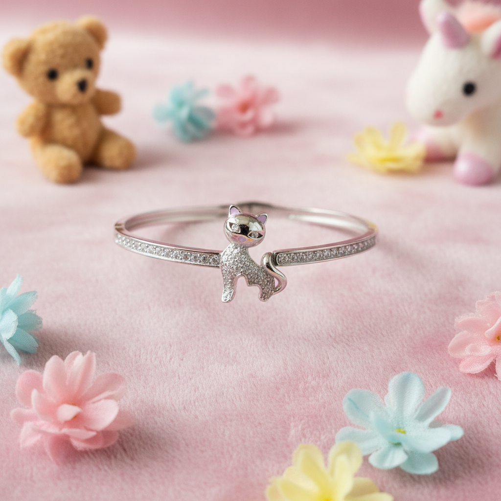 Cat Kids Bangle Lifestyle