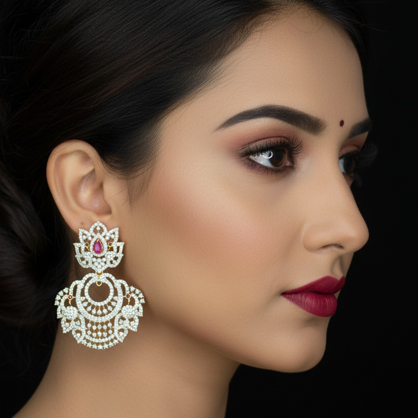 Chandbali Ruby