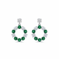 Circular Wreath Earrings