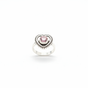 Cubic Zircon Toe Ring - White Background