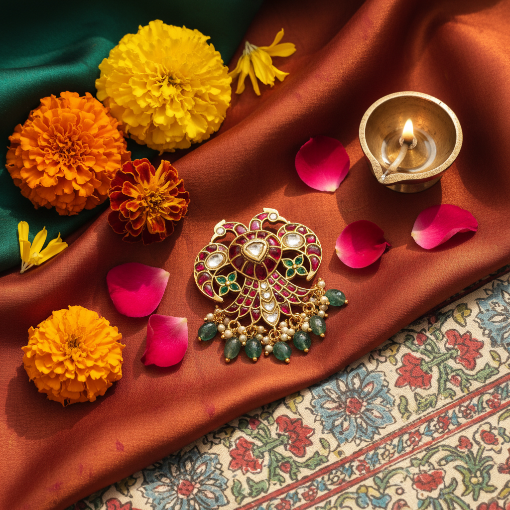 Cultural context flat lay