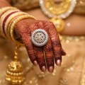 CZ Dome Ring - Bridal Mehendi