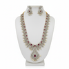 CZ Ruby Bridal Jewelry Set – Mannequin Display