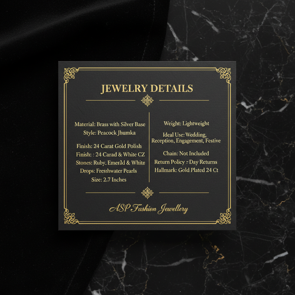Dark Luxury Info Card
