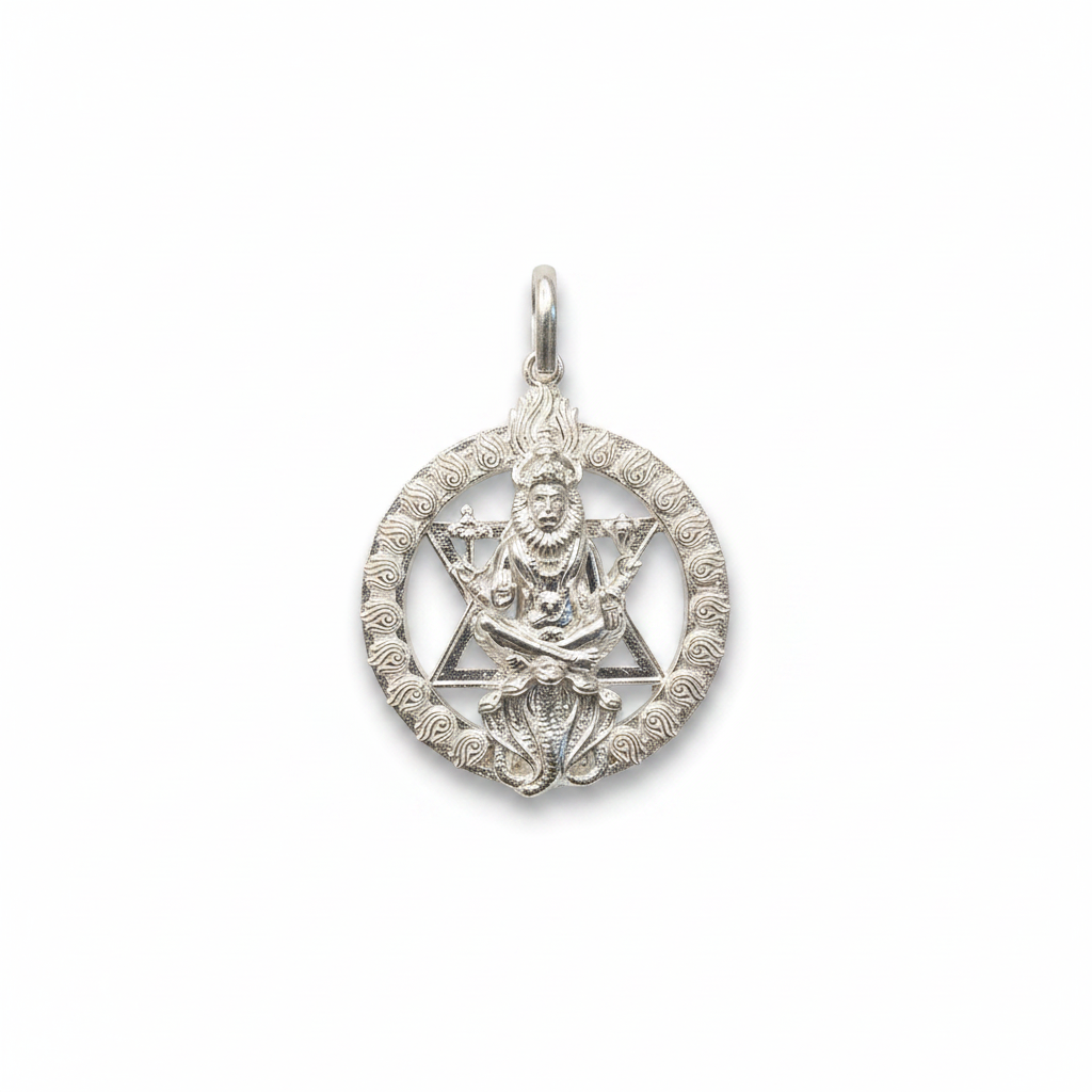 Deity Pendant - White Background