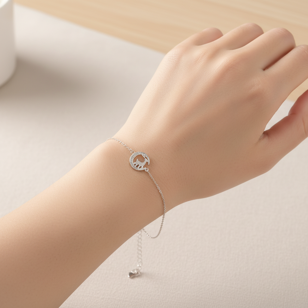 Delicate lifestyle shot - bracelet on wrist