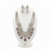Diamond & Ruby Necklace Set – Mannequin Display