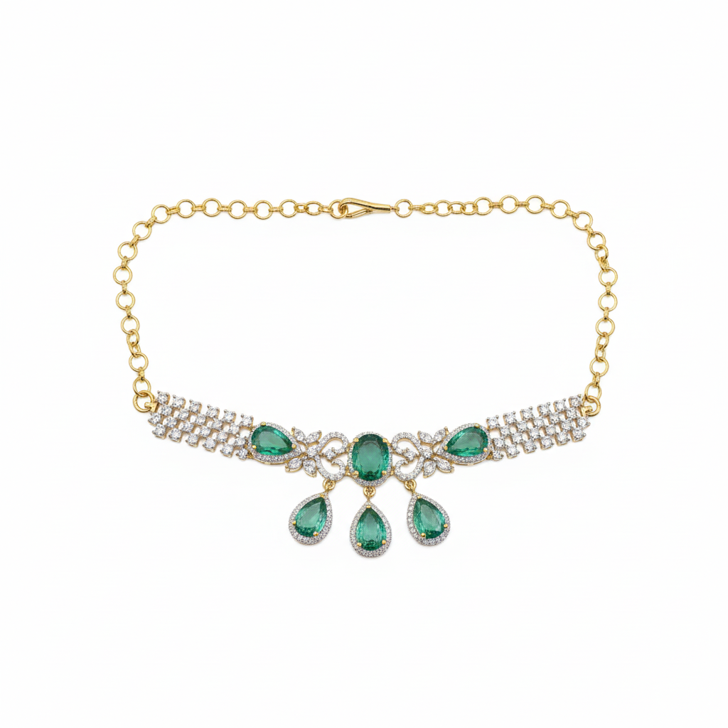 Emerald Green Choker