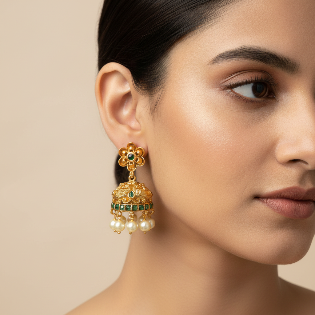 Emerald Jhumka on Model