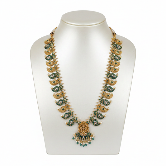 Emerald Temple Necklace Long